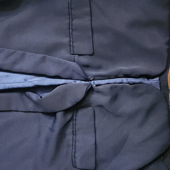 Navy Blue Women's Blazer - Picture 4 of 4